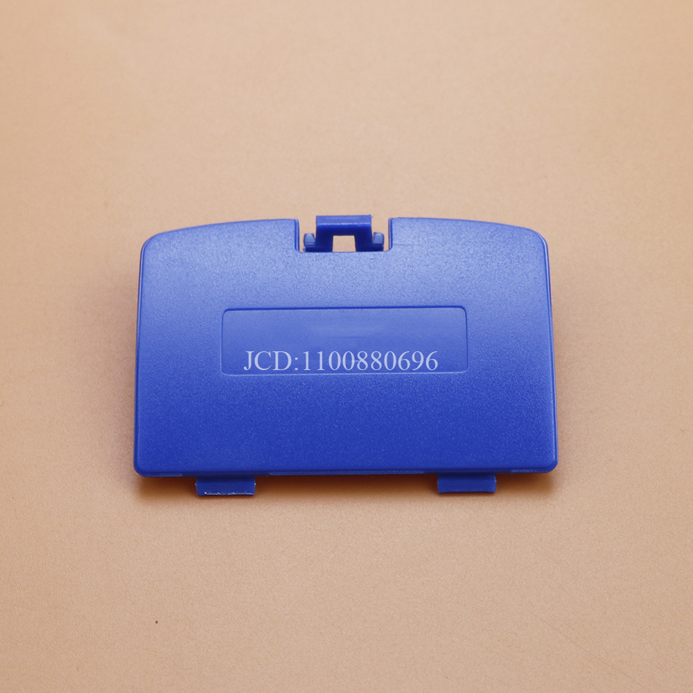 1Piece For GBC Battery Cover Case Shell Lid Door Replacement For Gameboy GBC Color Console Back Door Case Repair: Dark Blue