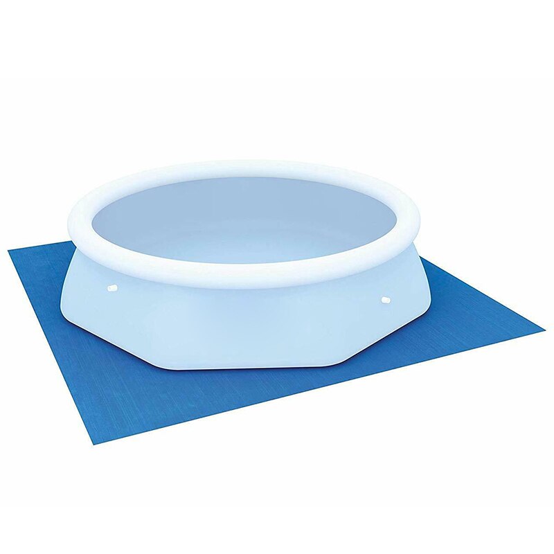Ground Cloth Swimming Pool Floor Protector Mat Foldable Waterproof Paddling Pools YG