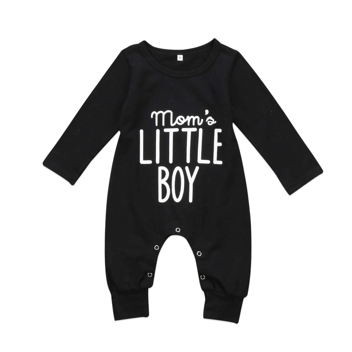 Cute Newborn Baby Boys Cotton Letter Romper Long Sleeve Warm Jumpsuit Outfits Clothes Autumn 0-24M: 70