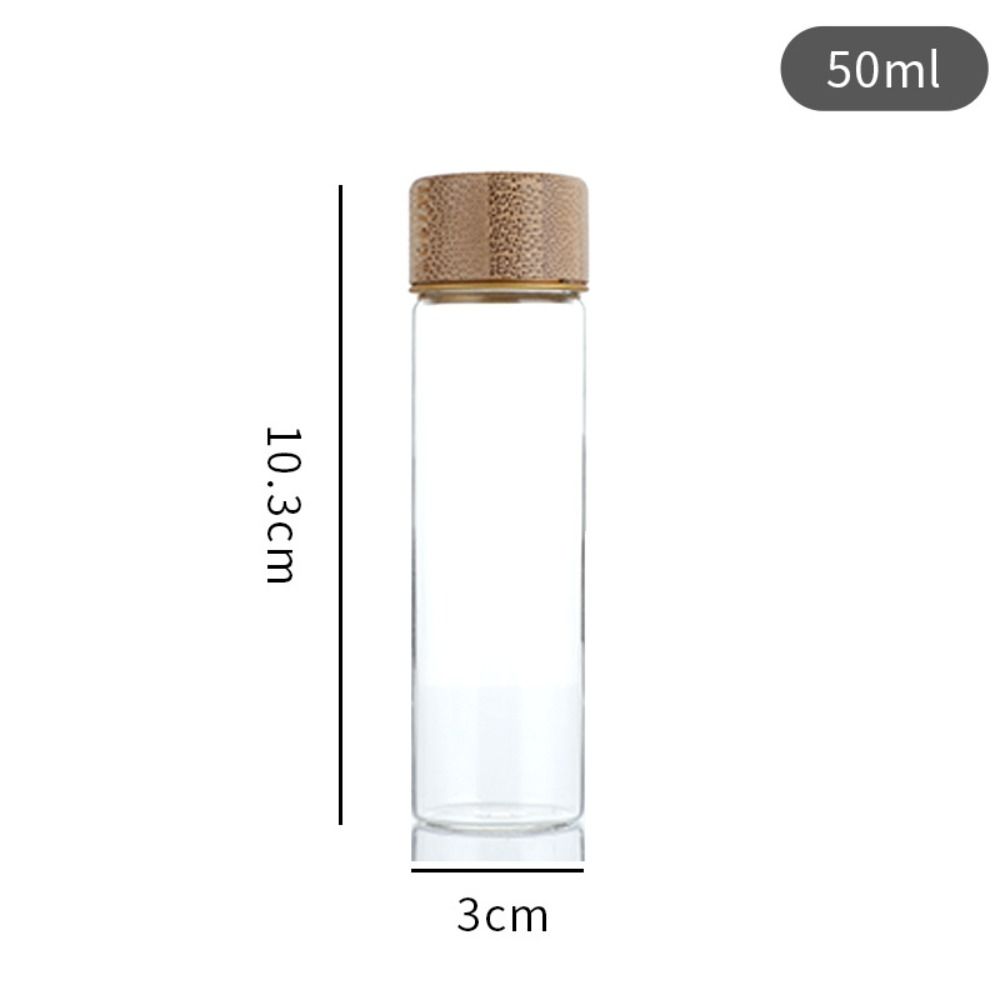 Botellas dispensadoras de vidrio, frascos de especias sellados, tanque de almacenamiento transparente, herramienta de almacenamiento, botellas de vidrio con tapas de madera: Verde militar