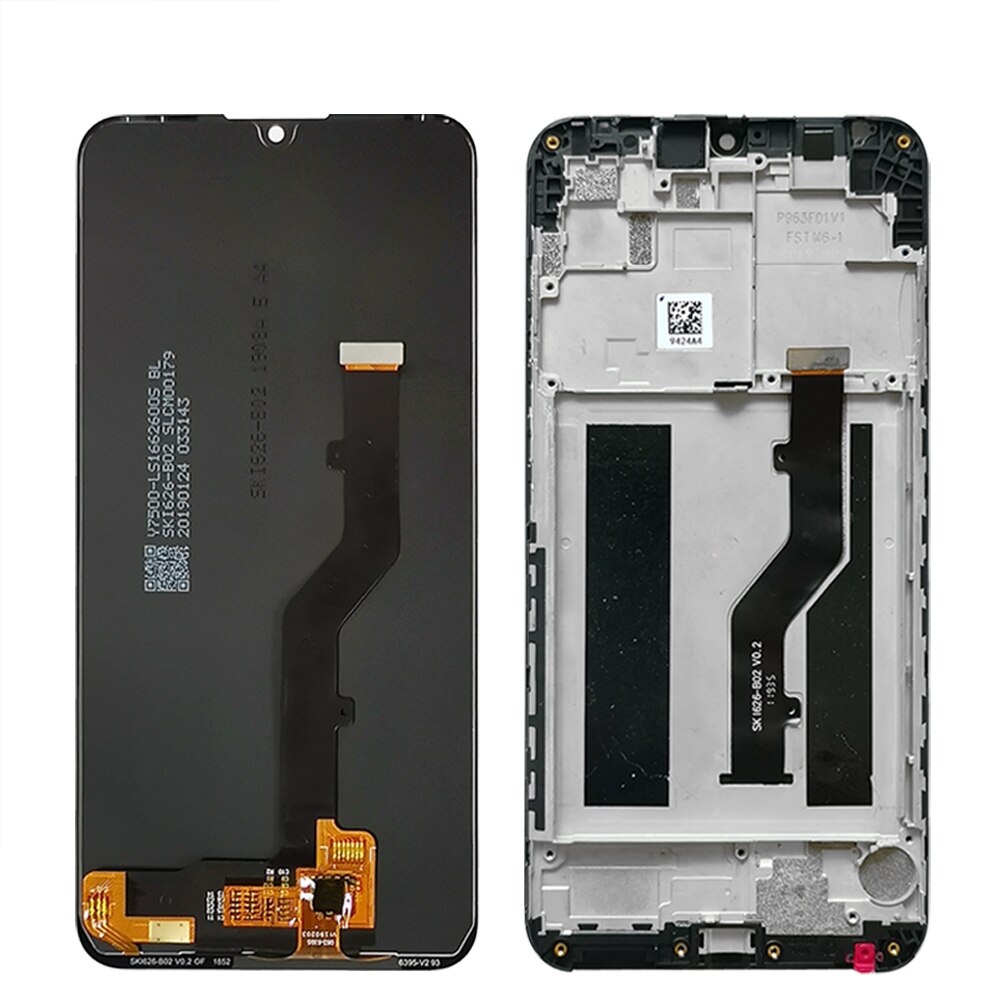 6.26 "Voor Zte Blade V10 Vita Lcd Touch Screen Digitizier Vergadering Met Frame Voor Zte V10 Vita Lcd telefoon Accessoires + Gereedschap