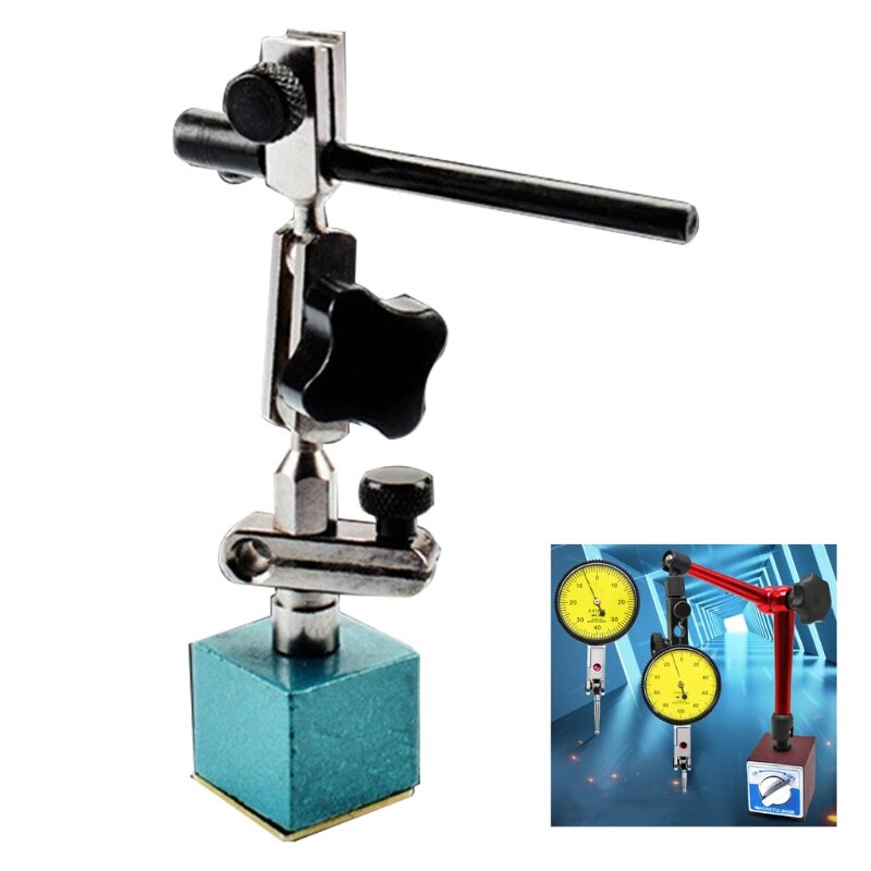 Tools Magnetic Base Dial Digital Test Indicator Holder for Level Dial Test Indicator Gauge Scale Precision Quick Fixed