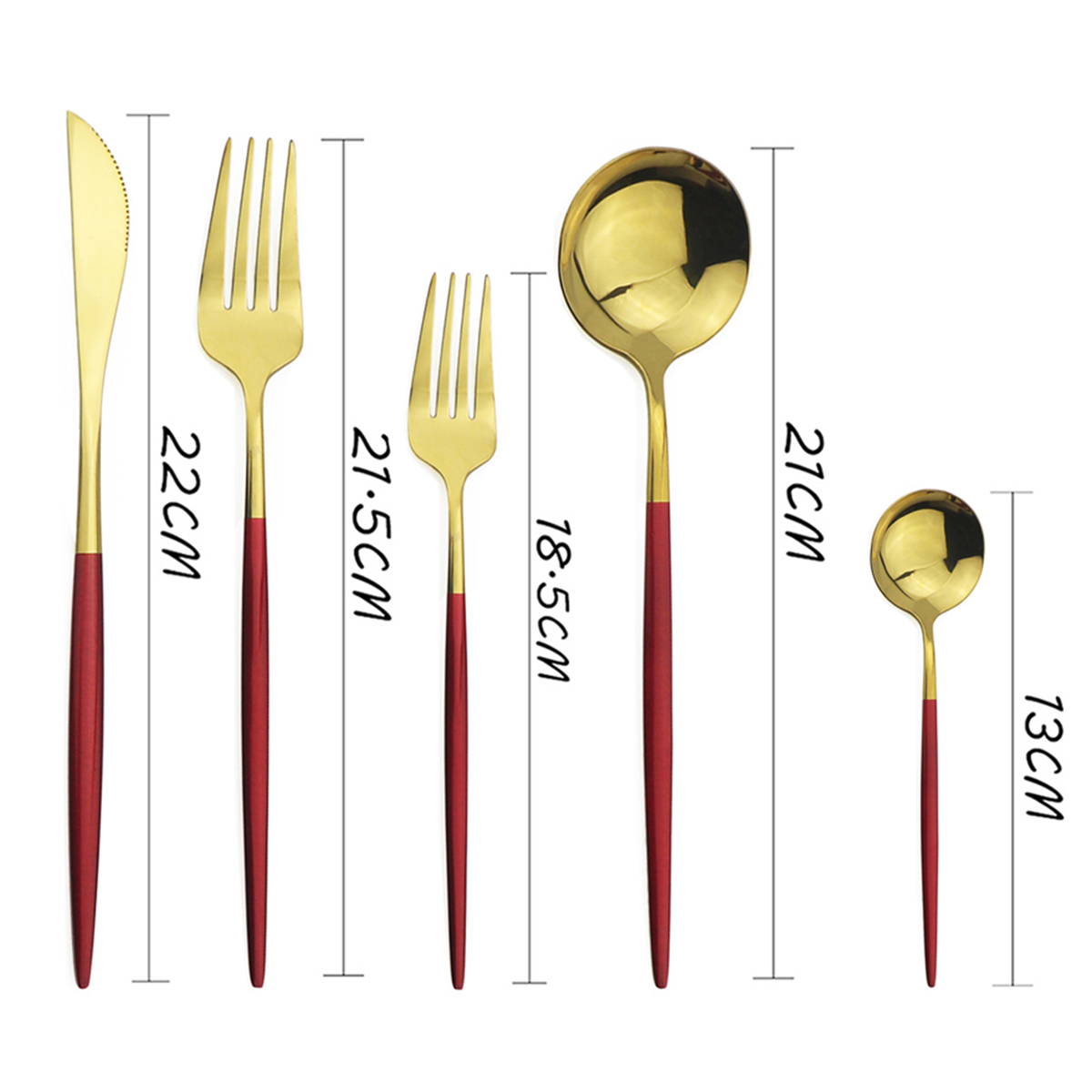 30Pcs Roze Goud Bestek Set 304 Rvs Servies Set Mes Dessert Vork Lepel Bestek Set Keuken Party Servies set