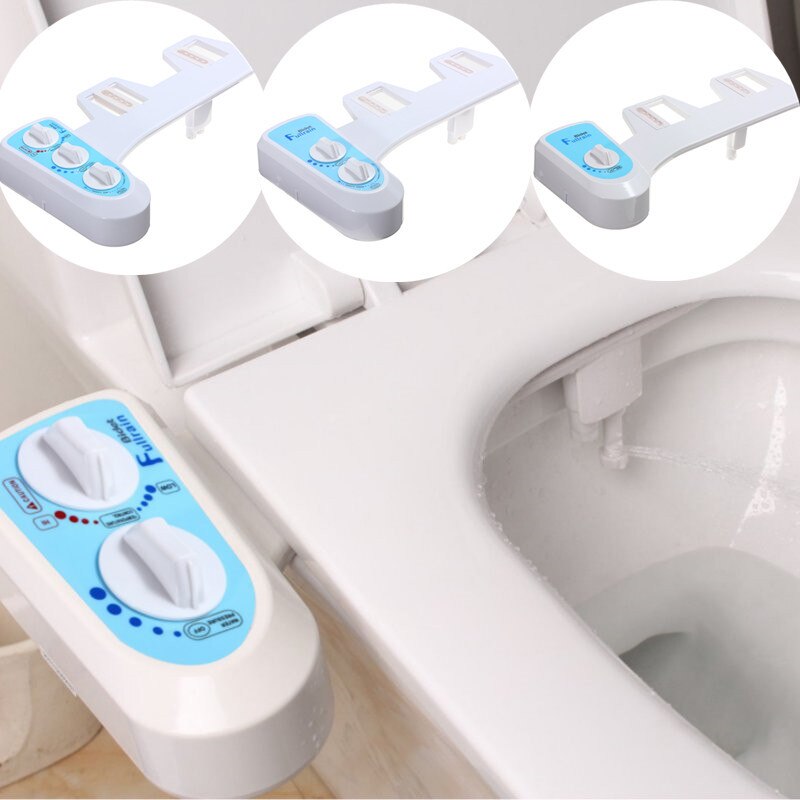 Zimna/podgrzewana woda deska klozetowa rączka bidetowa bidet przystawka świeża woda rozpylać nieelektryczna mechaniczna dysza prysznicowa zapisz papier