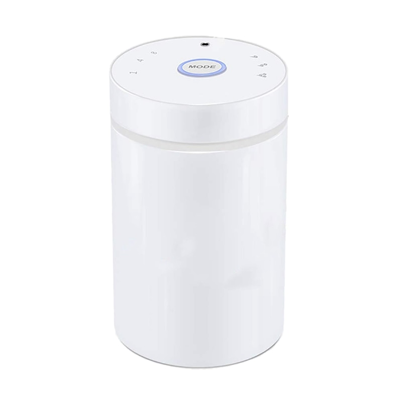 Difusor de aceites esenciales sin agua, funciona con batería, nebulizador de aromaterapia para hogar, oficina, coche y viajes: EU Plug