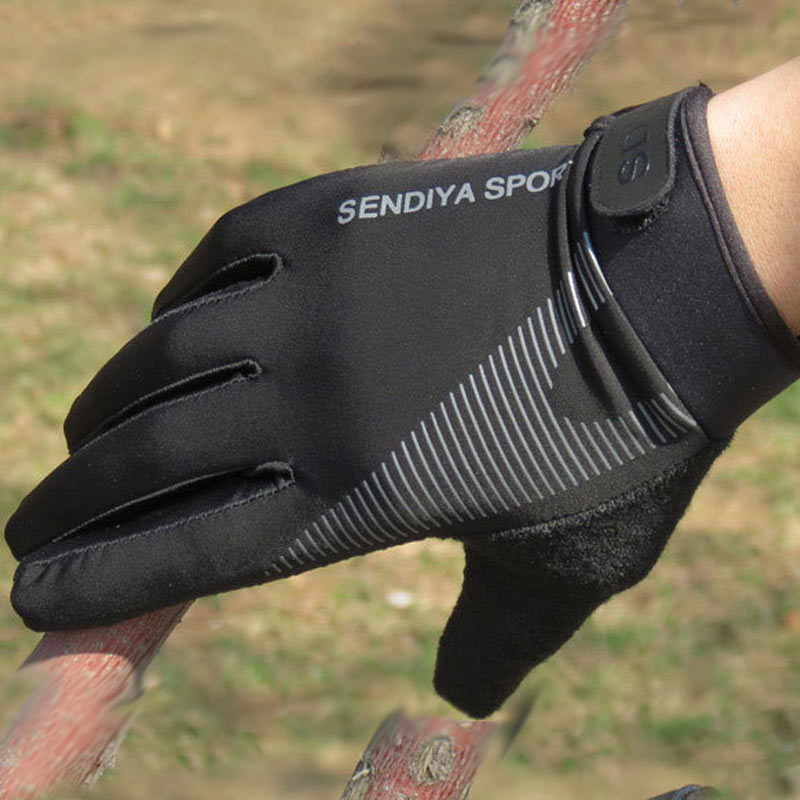 1 Pair Bike Fahrrad Handschuhe Volle Finger Touch Screen Männer Frauen MTB Handschuhe Atmungsaktive Sommer Wandern Motorrad Radfahren Handschuhe