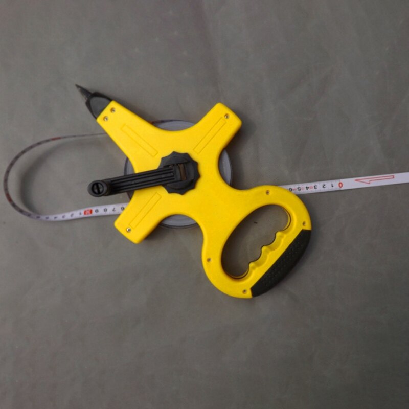 Stainless Steel Tape Measure Metric Ruler Tape 30M Telescopic Construction Worker Measuring Tool