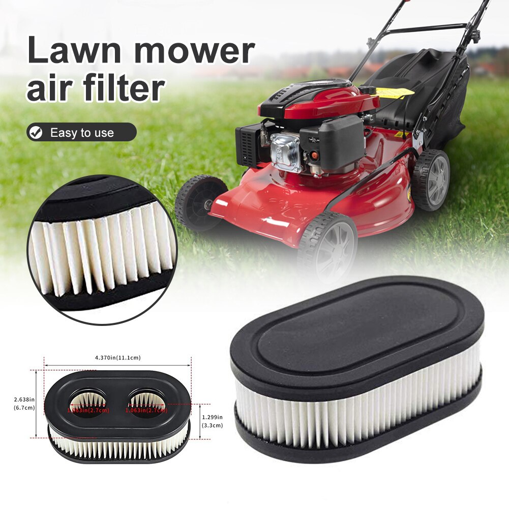 2 stk plæneklipper luftfilter til briggs & stratton 550e to 725 exi serie motorer, plæneklipper luftfilter 2 pakker 593260 798452 luft