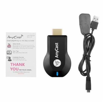 Anycast M2 Plus 1080P TV Stick WiFi Display TV Dongle Receiver Mirror Share Screen for IOS Android Miracast Airplay Stock: No Retail Box