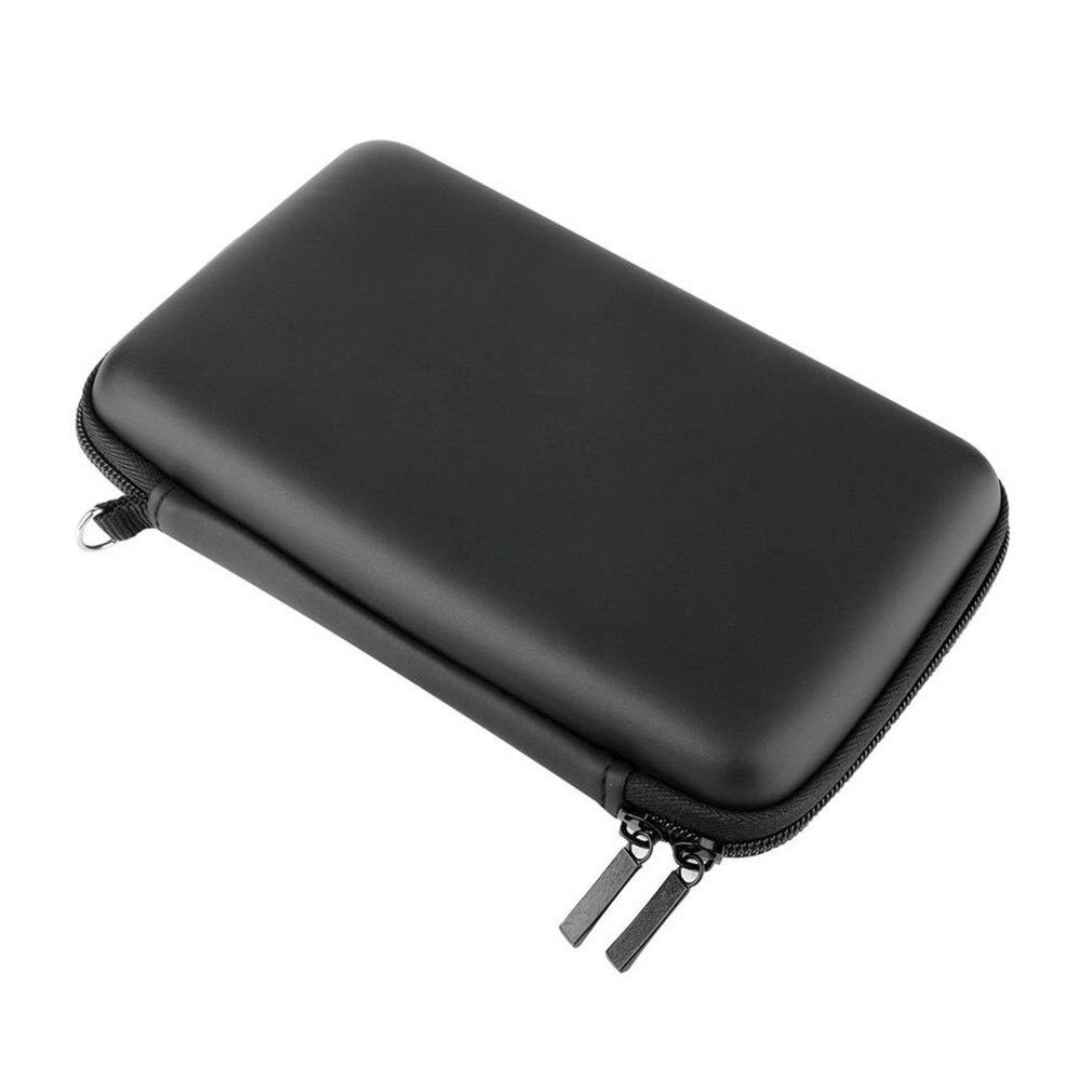 Cool Black EVA Skin Carry Hard Case Bag Pouch 18.5 X 11 X 4.5 Cm for Nintend 3DS LL with Strap Gaming Accessaries Nintendo