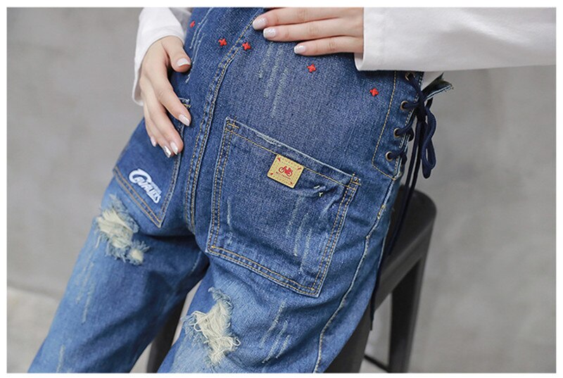 Denim Maternity Strap Jeans Trousers Suspenders Pants for Pregnant Women Overalls Jumpsuits Pregnancy Clothing Plus Size