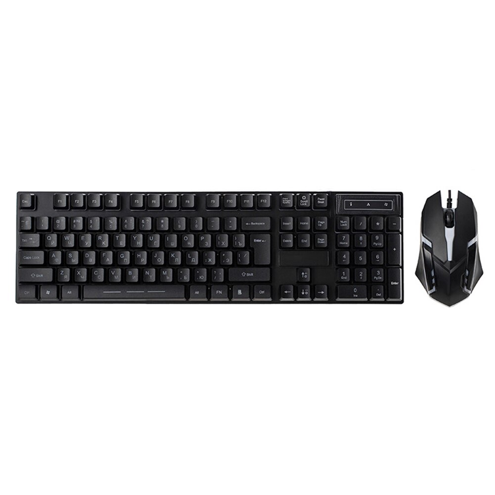 Gaming Keyboard and Mouse Mechanical Keyboard with backlight Spanish Gamer Keyboard Mouse Set for PC Laptop