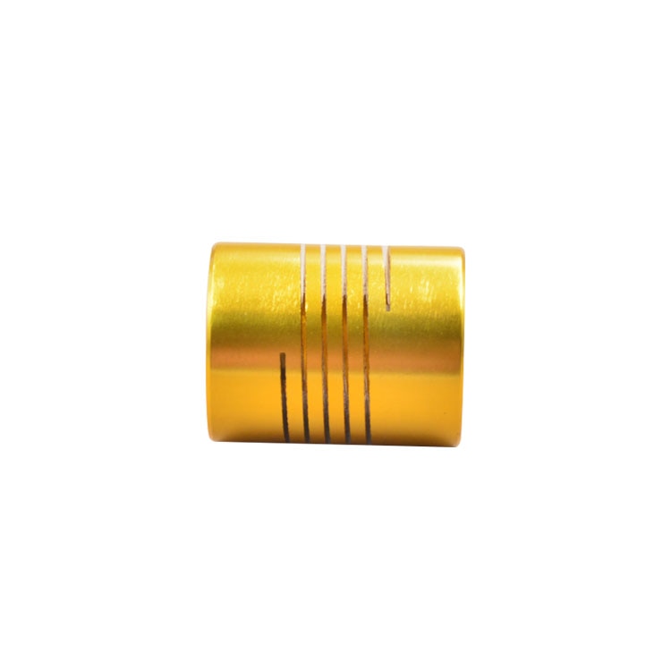 3d skrivare z-axel kulskruvkoppling guld diameter 20mm längd 25mm flexibel koppling stegmotorkoppling för linjär axel