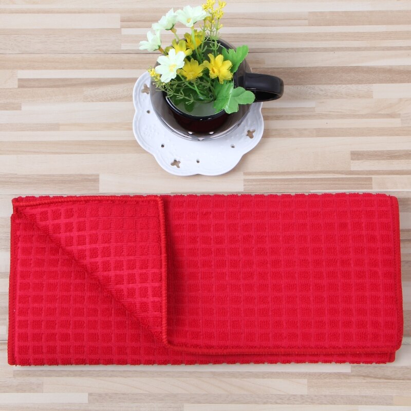 Sterk Absorberende 38X51 Cm Microfiber Dish Drogen Mat Voor Keuken Kussen Pad Servies Eetkamer Tafel Decoratie Accessoires