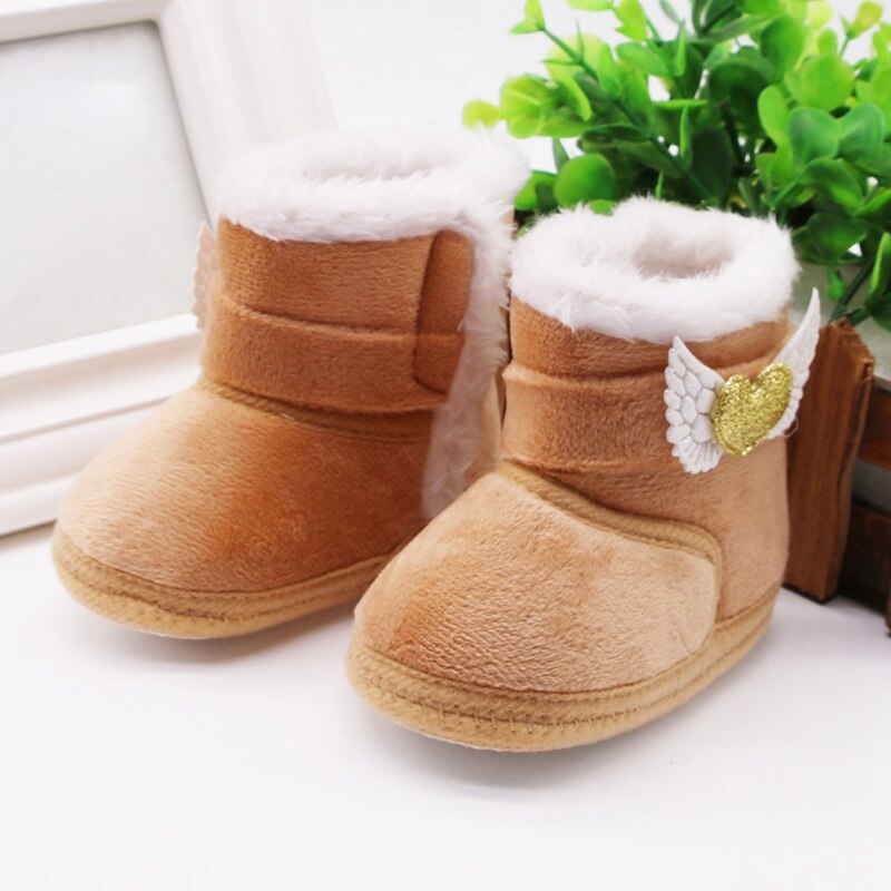 Winter Warm Baby Girls Boys Shoes Sneakers Infant Kids Crib Infant Toddler Footwear Boots Newborns Prewalkers First Walkers