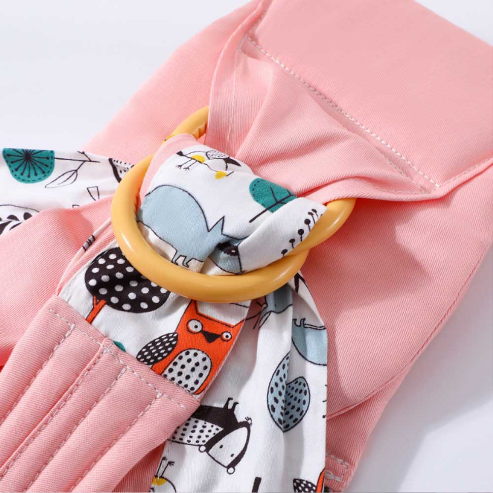 Cabestrillo para bebé recién nacido, portabebés de doble uso, tela de malla, mochila de lactancia, portabebés
