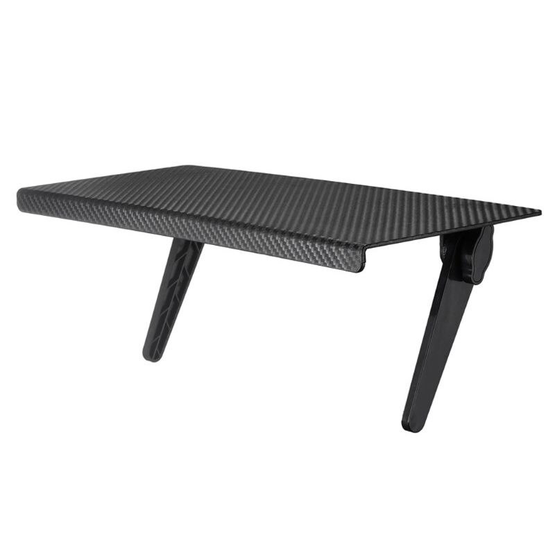 Computer Monitor Riser Desktop Stand ABS TV Rack Display Shelf Storage Desk Plastic Desk Organizer Desktop Home Office: Black