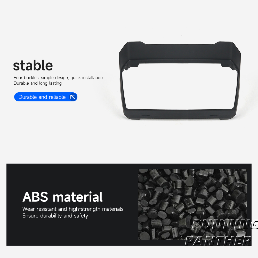Für 900ds motorradzubehörteile, instrumentenkappe, sonnenblende, instrumentenabdeckung, schutzhülle