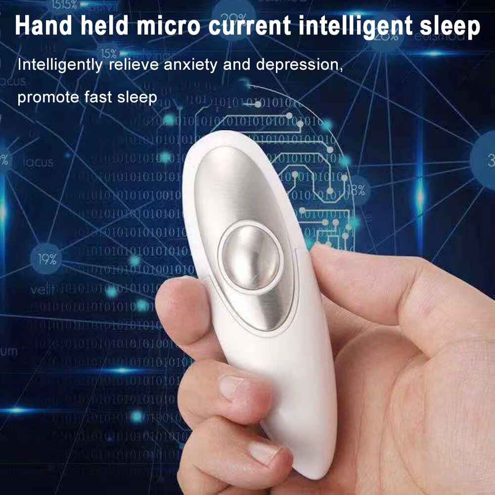 Sleep Aid Device Handheld Microcurrent Intelligent Anxiety Depression Relieve Relaxation Fast Sleep Hypnosis