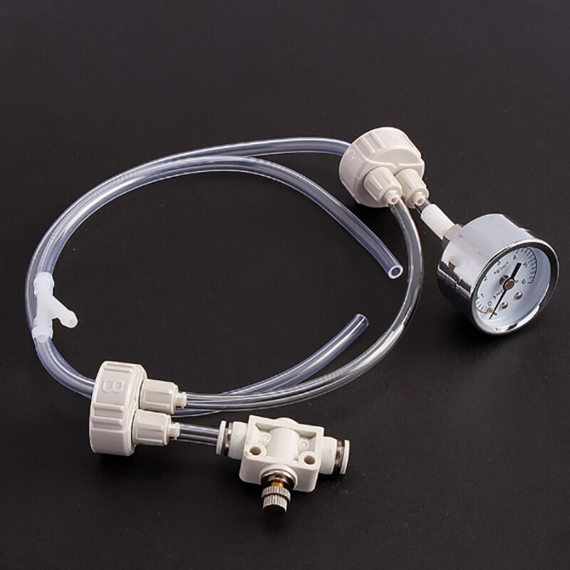 Aquarium DIY CO2 Generator System Kit with Pressure Air Adjustment Water Plant Fish Aquarium Co2 Valve Diffuser