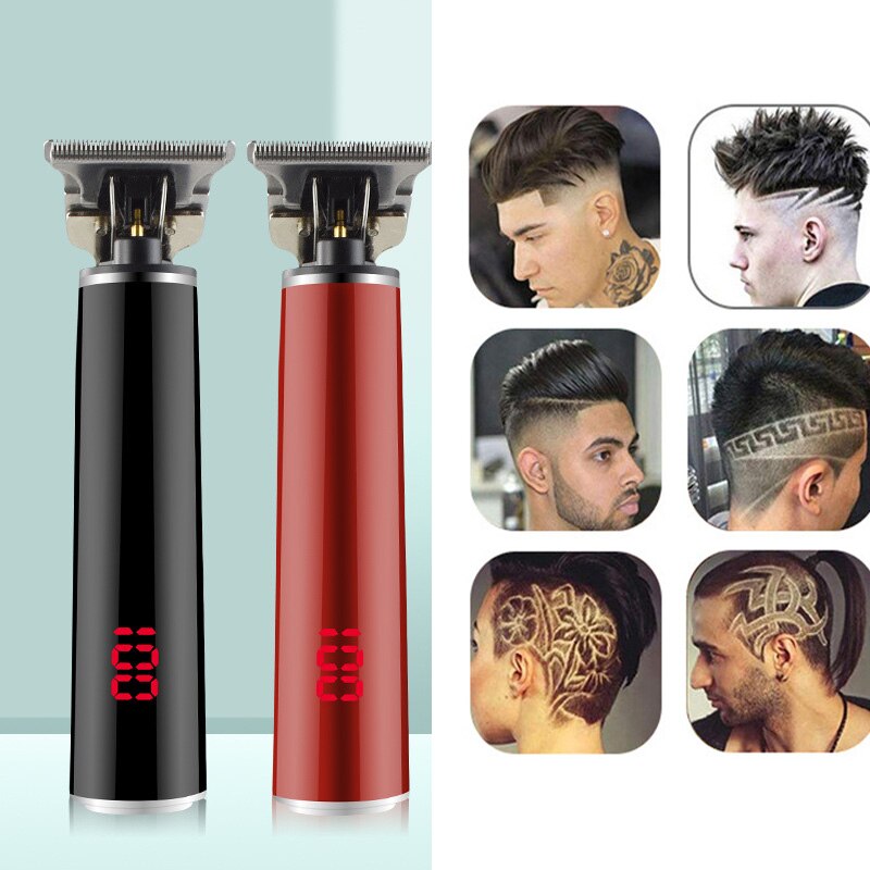 Tondeuse usb pour hommes, rasoir électrique pour cheveux et barbe, pour cheveux courts