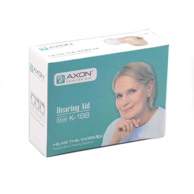 akson K-188 cyfrowy aparat słuchowy mini pomoce regulacja głośności w uchu przewód ekstrakcyjny niewidoczny wzmacniacz głosu
