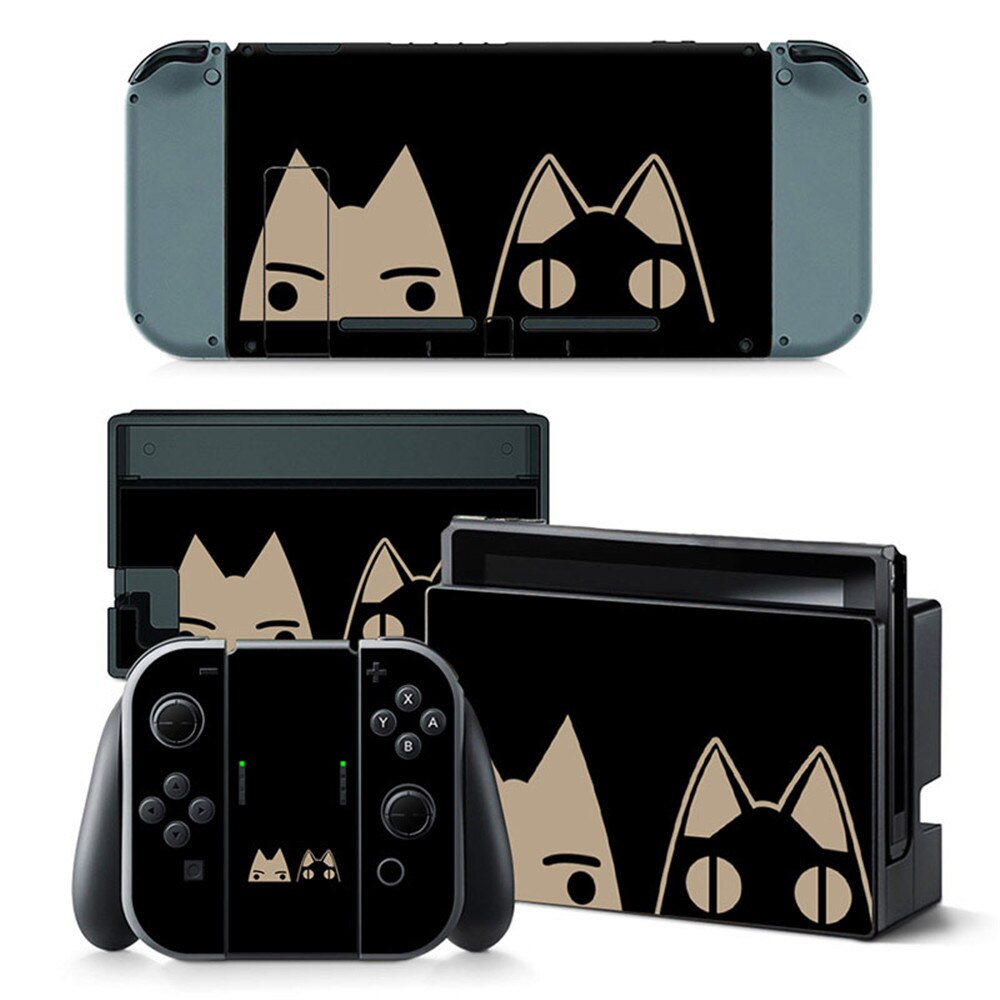 Per ns interruttore di Alta Qualità di Gioco Accessori Sveglio Della Ragazza di Disegno Del Vinile Della Pelle Sticker Protector per Nintendo pelli Adesivi Interruttore: TN-switch-5488