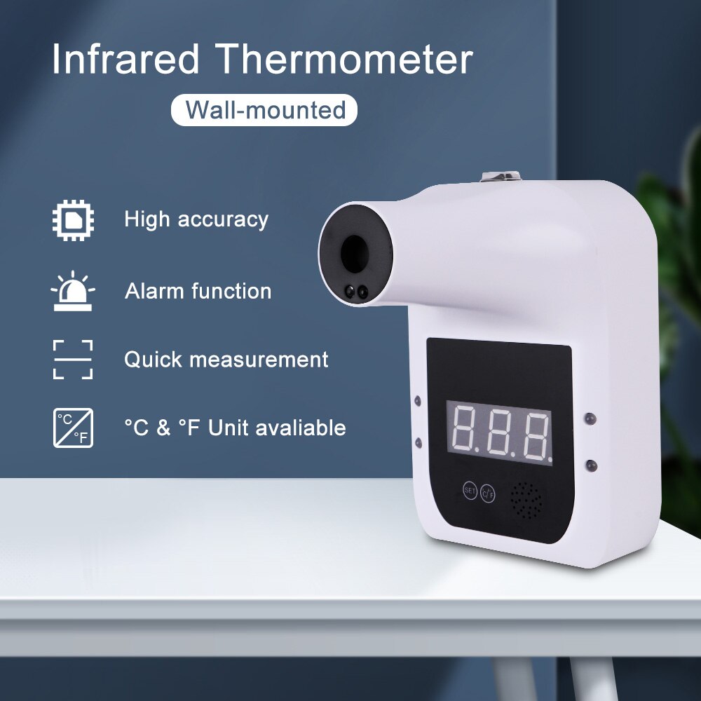 Voice Non-Contact Body Thermometer Forehead Digital Infrared Thermometer Temperature Sensor Temperature Measurement Health Care