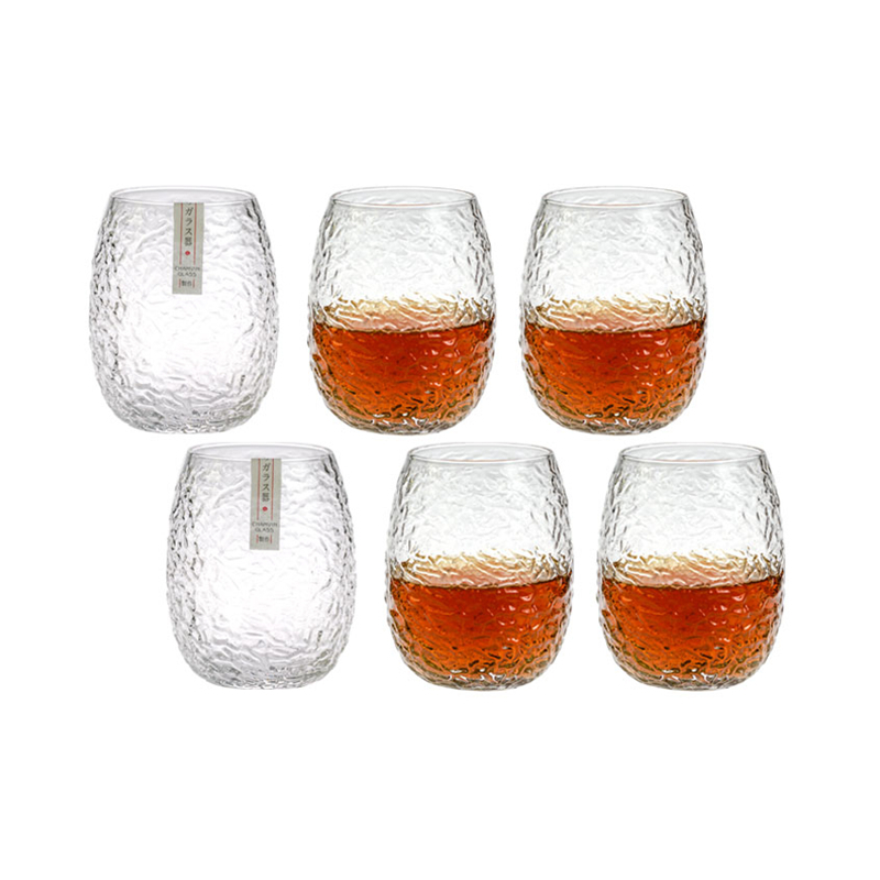 Ver à soie cocon marteau modèle manuel cristal Art vieux Verre à Whisky Verre Whisky Rock tasse bière vin verres à boire