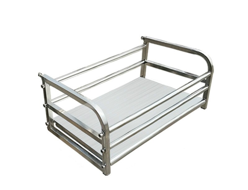 Rvs Bloem Plank Rack Balkon Reling Bloempot Hanger Opknoping Succulent Bloem Vensterbank Outdoor Ingebouwde