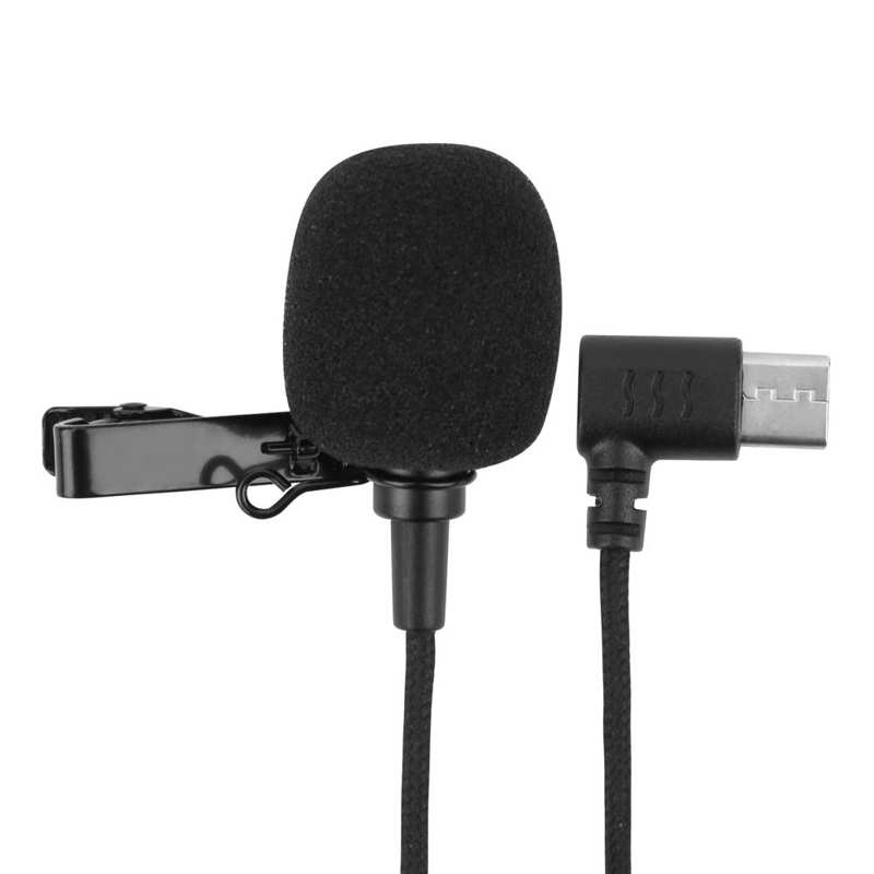 Usb-c-anschlussmikrofon für sjcam  sj8 sj9 sj10 action-kamera, zubehörmikrofon, ansteckmikrofon für videoaufnahmen