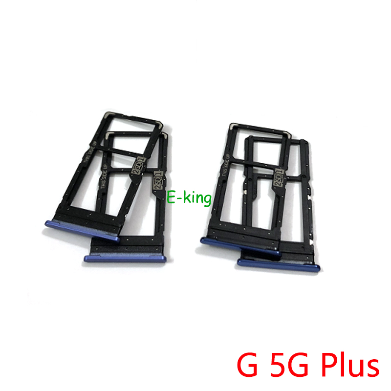 Voor Motorola Moto G Power / G Stylus / G 5G Plus Sim Card Slot Lade Houder Sim Card reader Socket