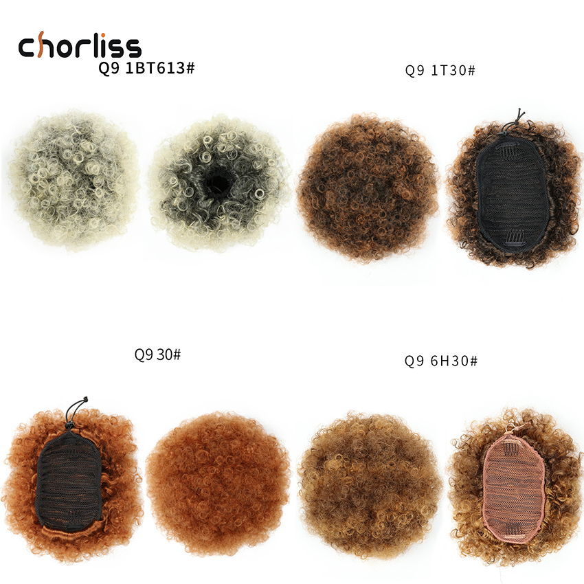 Chorliss-avec ruban capillaire synthétique, Chignons capillaires, Extensions capillaires, en Fiber de haute température, pour femmes