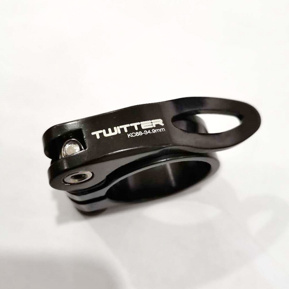 Mount Bike Clamp 34.9mm Mtb Seatpost Clamp Aluminum Alloy Quick Release Seat Pipe Clamps Bicycle Accessories