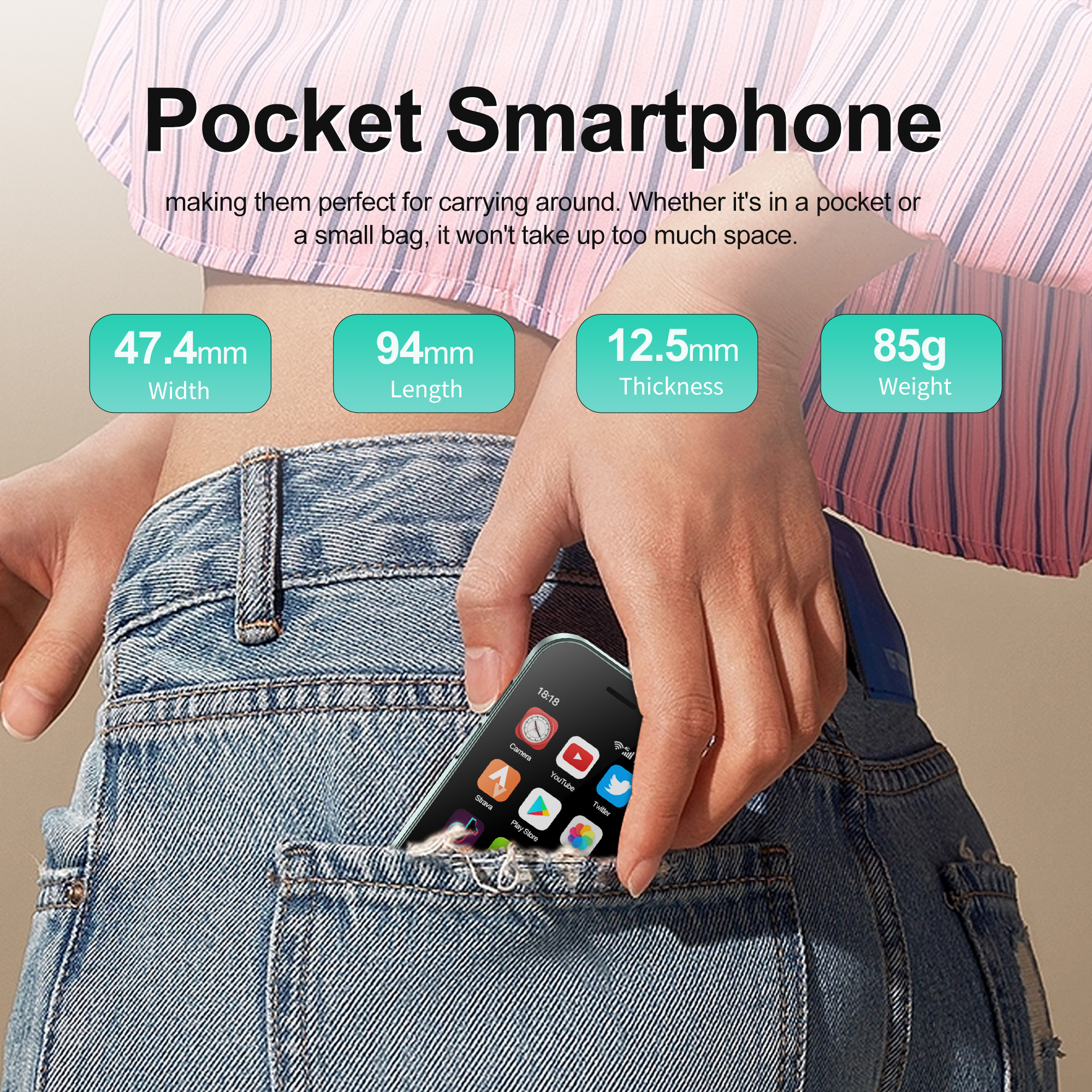 Servo king 9000 3.0 "display hd pequeno smartphone android 10.0 rede 4g lte 2gb + 16gb 2000mah reconhecimento facial mini telefone móvel