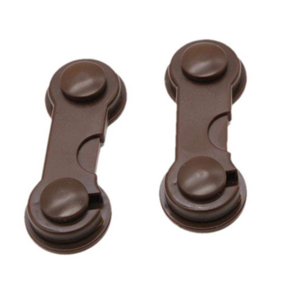 1pc Plastic Cabinet Lock Security Drawer Latches child protection Children's Refrigerator Safety Limit Lock