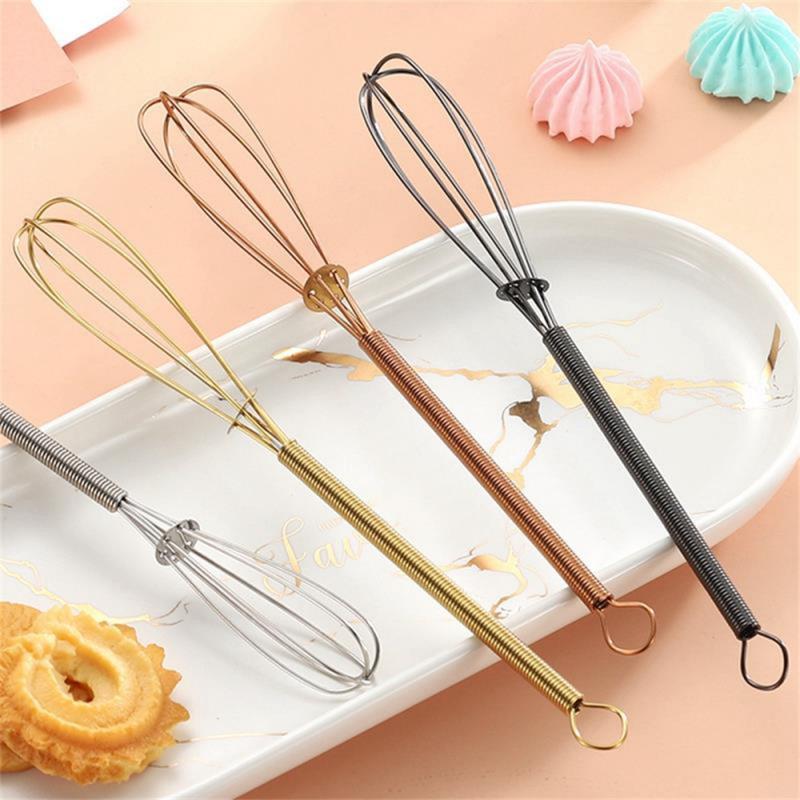Roterende Handmatige Eiklopper Mixer Mini Keuken Ei Garde Bakken Tool Eierroerwerk Matel Milieuvriendelijke Eiermixer keukenaccessoires