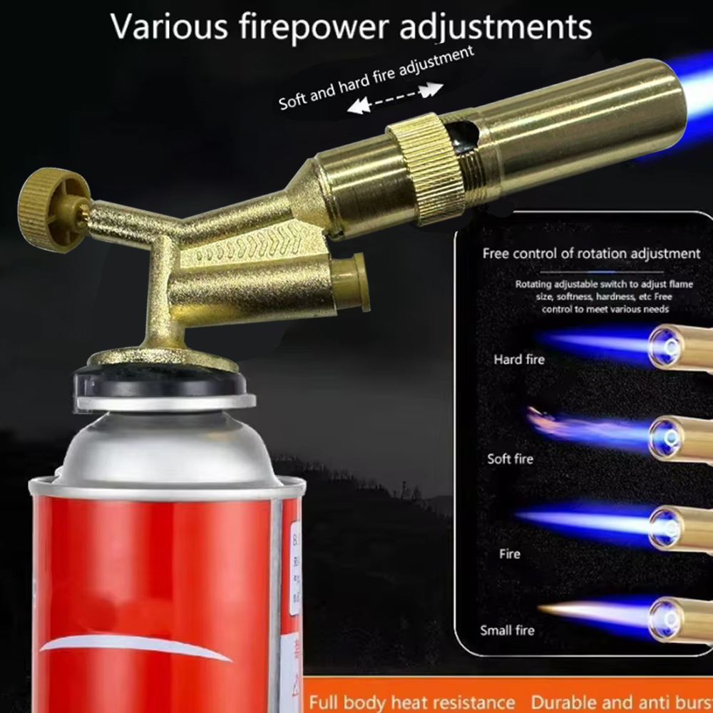 Schweißgasbrenner, tragbare Flamme, Butanbrenner, draussen, Camping, Grill, Feuerzeug, Flammenwerfer, Küchenbedarf, Schweißgeräte