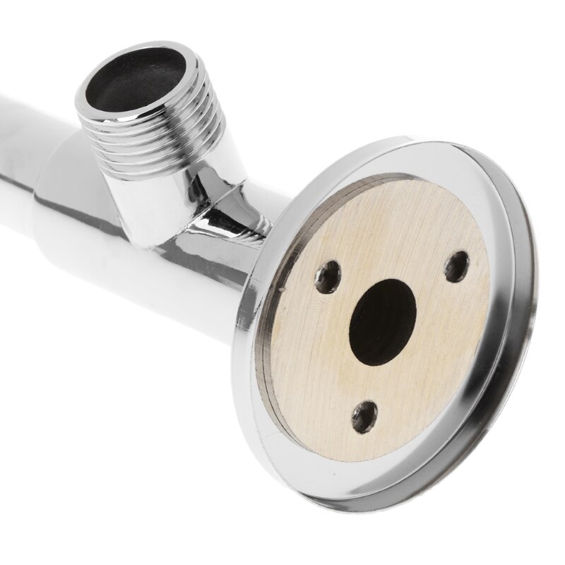 Copper stainless steel shower accessories base mounted shower elbow fixed rod