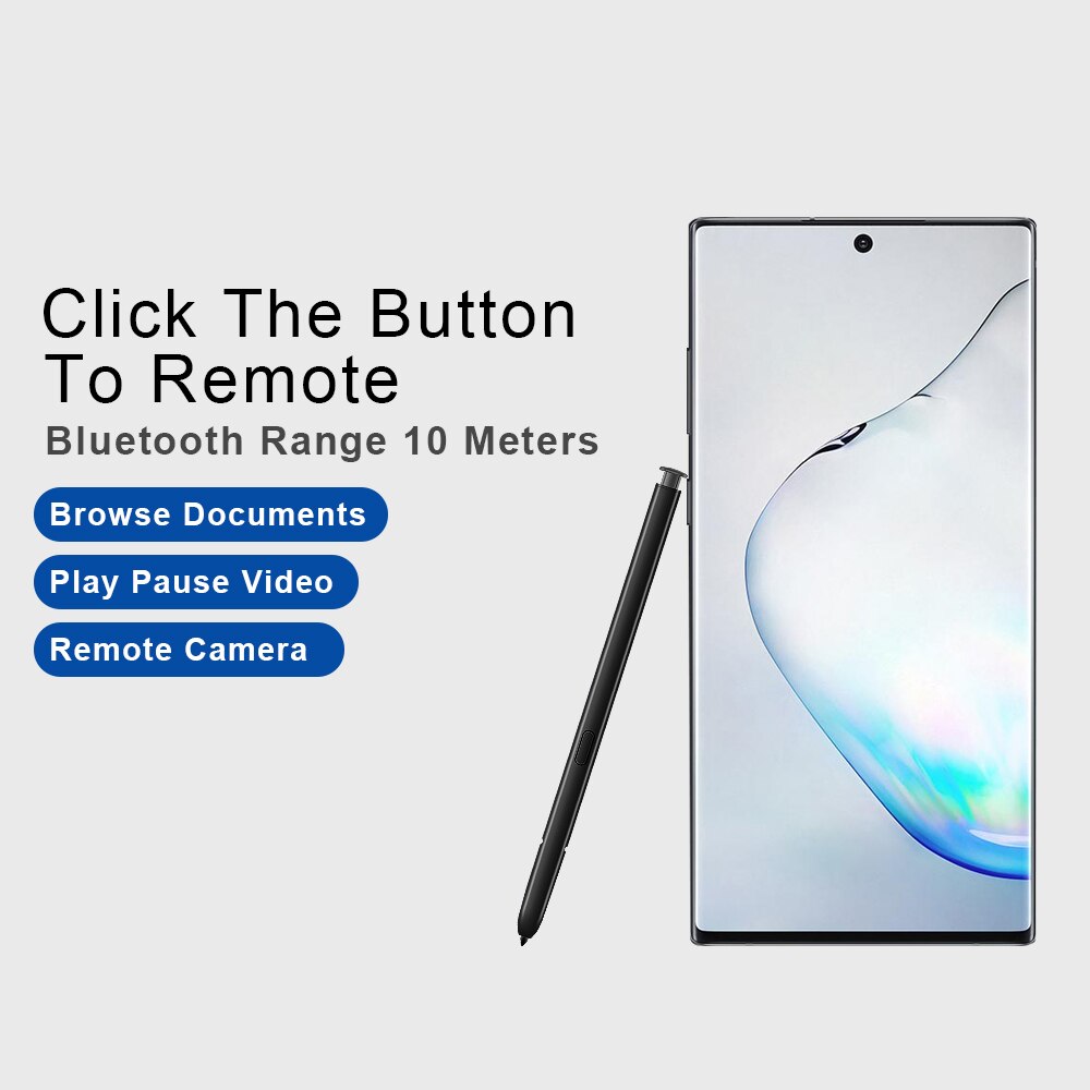 Stylus Pen Voor Samsung Galaxy Note 10 / Note 10 + Plus S Pen Met Bluetooth-Compatibel