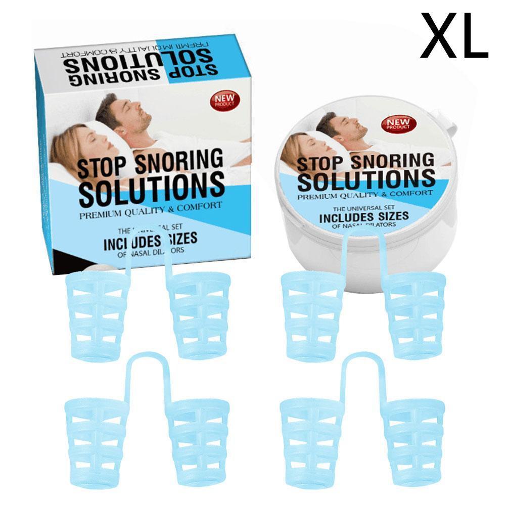 4pcs/set Anti Snore Artifact Nose Clip Snoring Invisible Sleeping Stop Device Snoring Muffler Aid Care Tools Equipments Hea G3V8