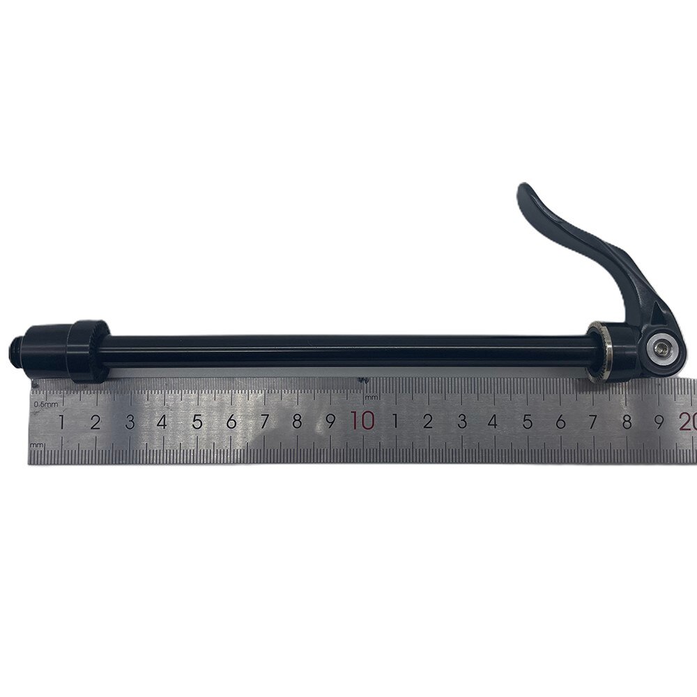 Spiedini a sgancio rapido per asse bici 135x10mm Mini ciclo posteriore in lega di alluminio perno passante per bici da strada Mountain Bike MTB BMX