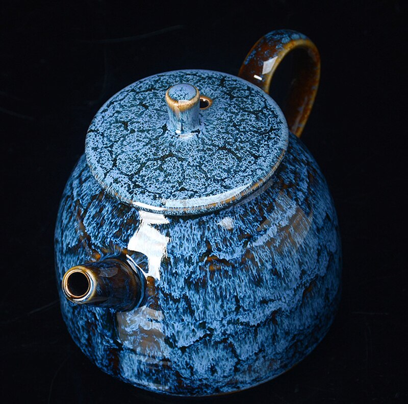 Tetera de cerámica de 300ML, exquisita tetera de cerámica de Kung Fu, tetera de té, tetera de porcelana, tetera tradicional china