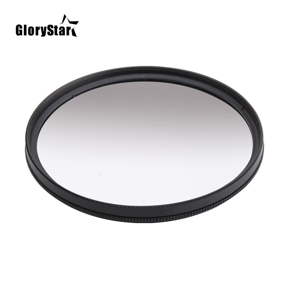 Cercle gradué dégradé progressif gris gris couleur lentille filtre 30 37 40.5 43mm 46mm 49mm 52mm 55mm 58mm 62mm 67mm 72mm 77mm 82 mm