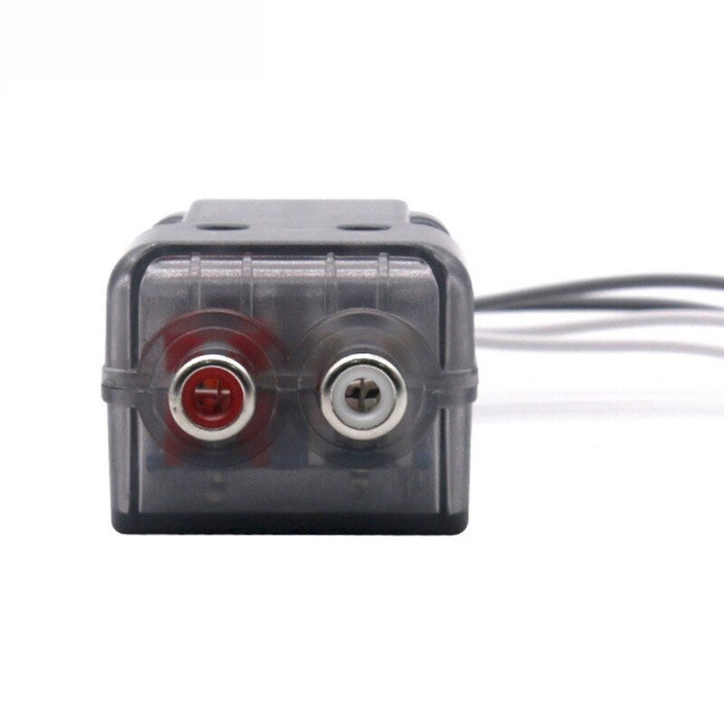 High Level Speaker Signal to Low Level RCA Adapter Car Audio High to Low Subwoofer Audio Converter G99F