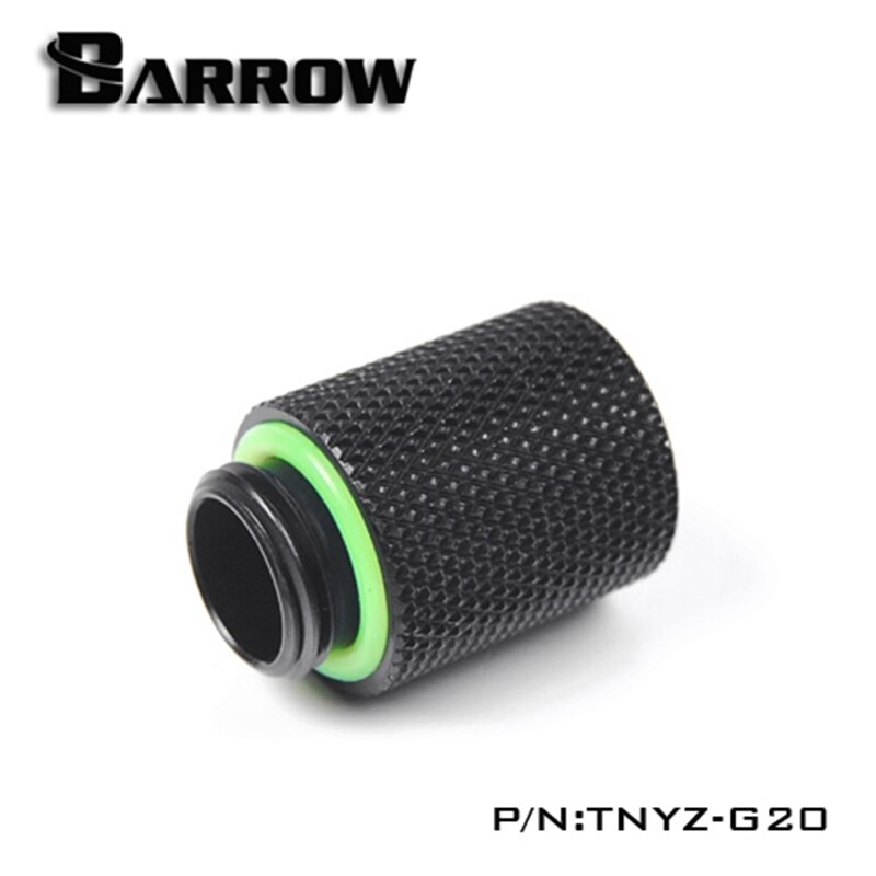 Barrow TNYZ-G20, 20 Mm Man-vrouw Extender Fittingen, G1/4 Man-vrouw Waterkoeling Fittingen