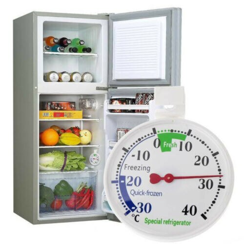 Refrigerator Dial Pointer Fridge Useful Thermometer Freezer Temperature