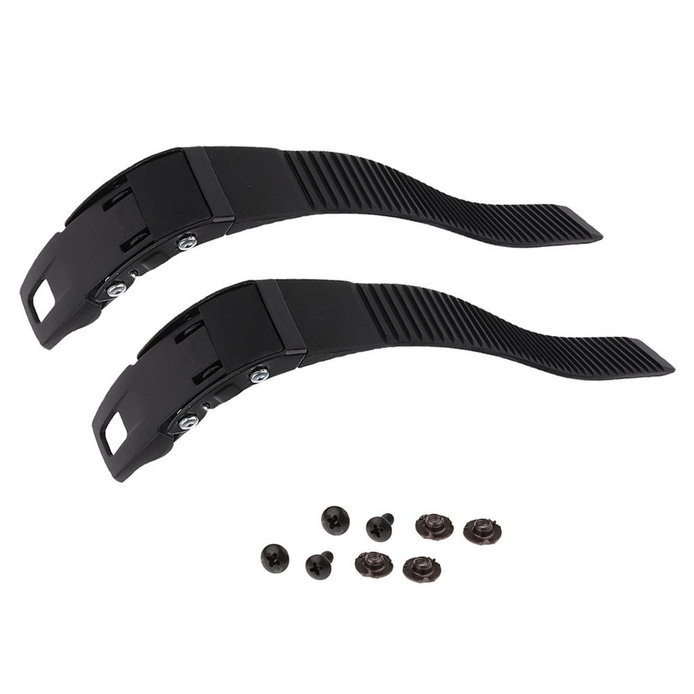 2 Sets Ersatz Robust Inline Roller Skating Skate Schuhe Energie Mit Schrauben muttern Schwarz Roller Teile Zubehör