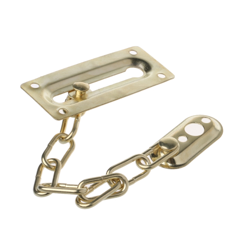 Safety Sliding Chain Door Guard Polished Chrome Hotel Office Security Bolt Locks