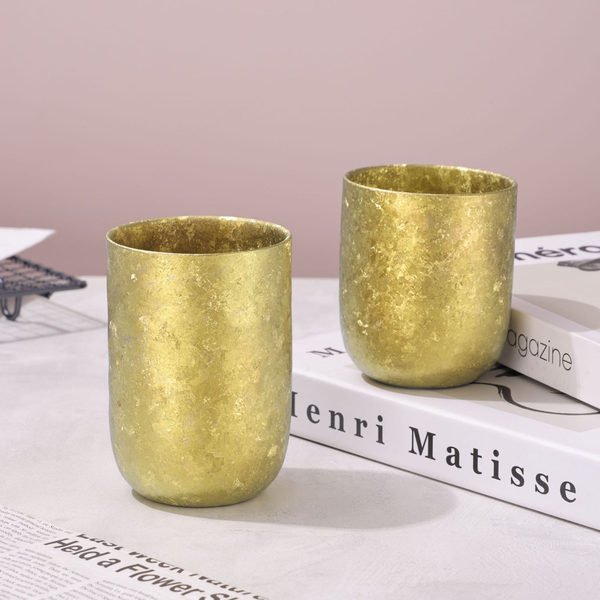 Taza de cáscara de huevo de 260/360ML, titanio puro de doble capa, aislamiento térmico, antiescaldaduras, antibacteriano y moho, taza en forma de U para el hogar